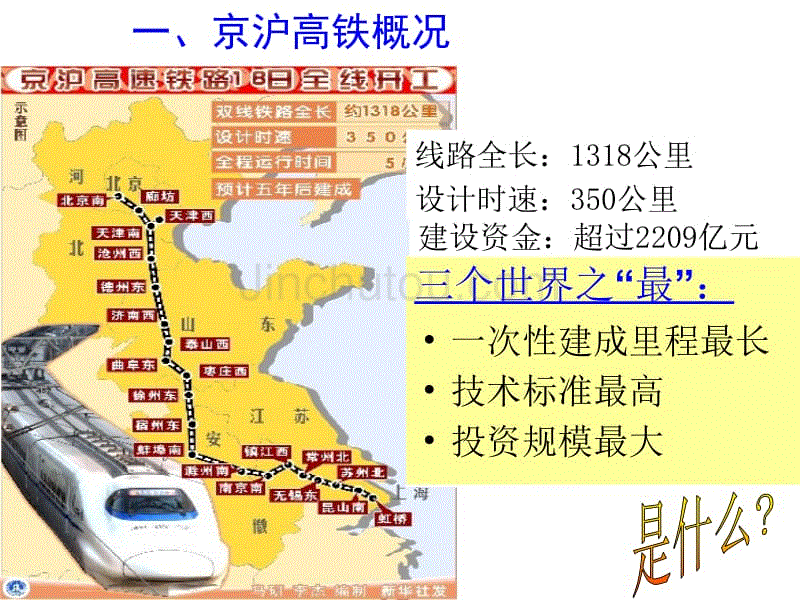高考作文素材--京沪高速铁路